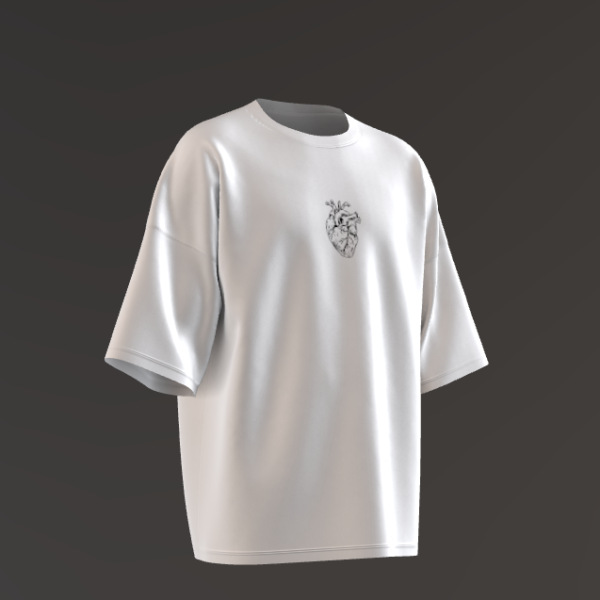 T-Shirt Corazón Real